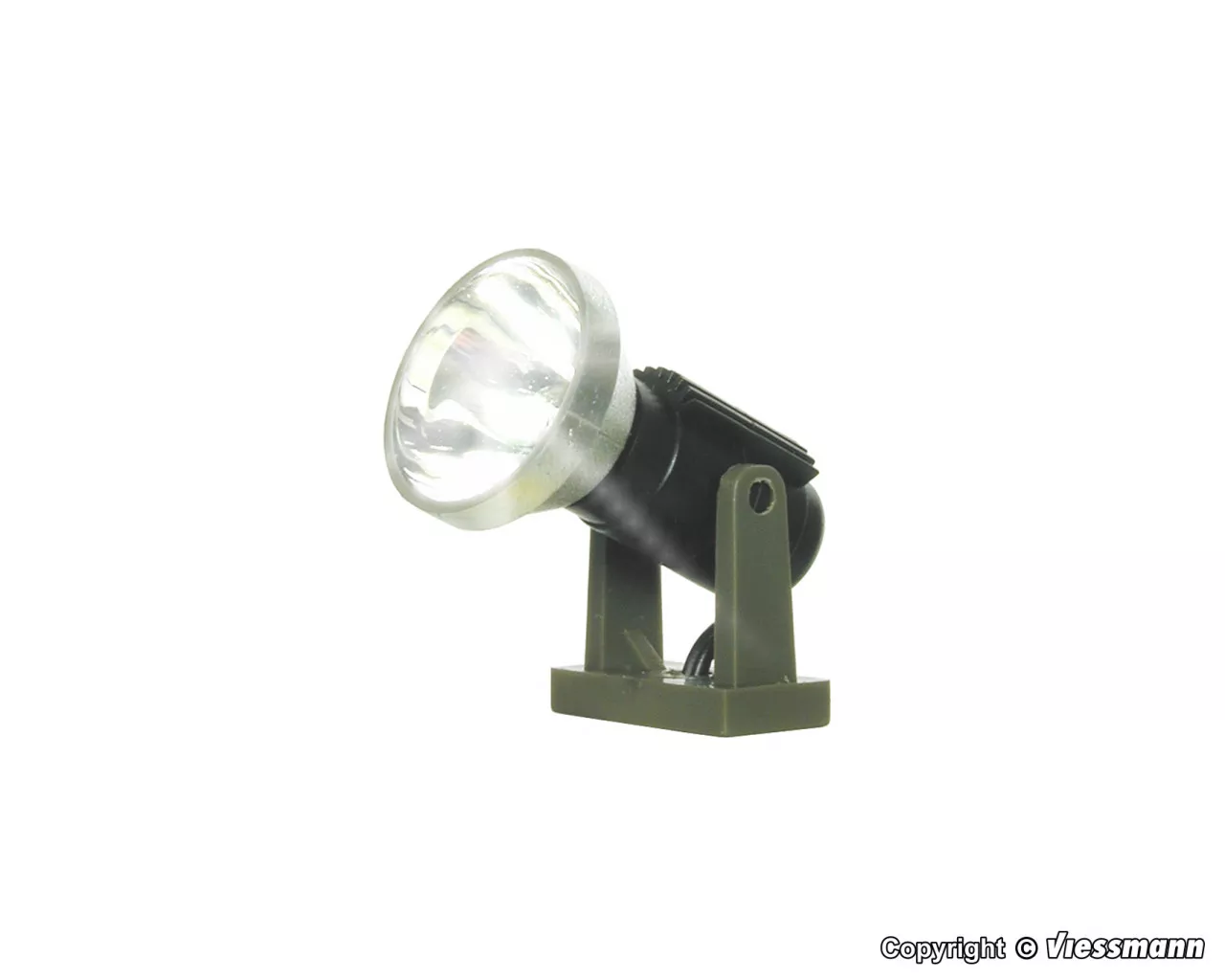 0 Floodlight spot low, LED white