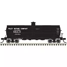 11,000-Gallon Tank Car No Platform - Ready to Run - Master(R) -- Foley Butane FBCX #88 (black)