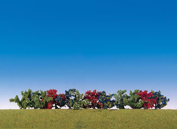 12 Bushes, assortment of various colours