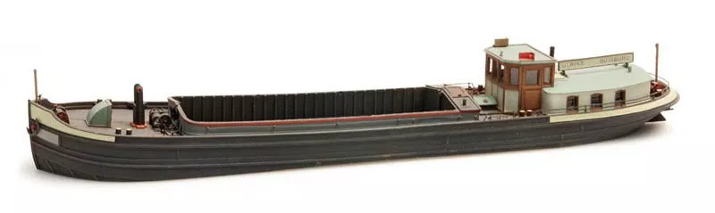 120-ton Rhine river barge - resin kit - 1:87