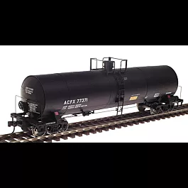 17,360 Gallon Insulated General Service Tank Car -- ACFX #77371 (Olin Chemical - black)