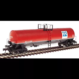 17,360 Gallon Insulated General Service Tank Car -- PPG #1501 (red, black)