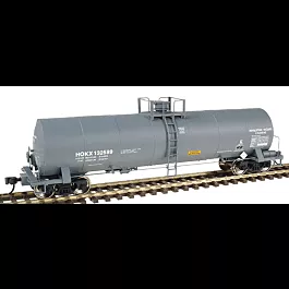 17,360 Gallon Tank Car -- HOKX #132589 (gray, white)