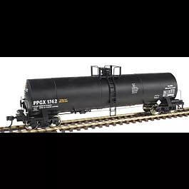 17,360 Gallon Tank Car -- PPGX #1742 (black, white)