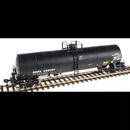 17,360 Gallon Tank Car -- SHPX #240381 (black, white)