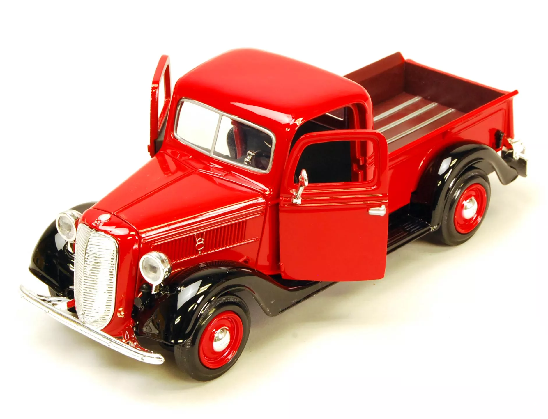 1937 Ford Pick Up Truck, 1/24 Scale, Red