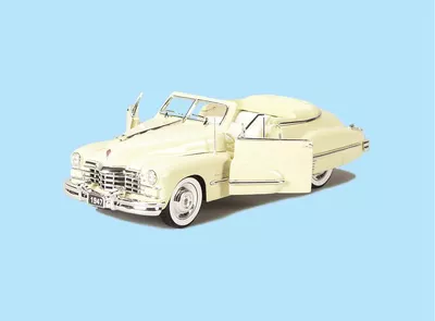 1947 Cadillac Convertible 1/24 Assorted Colors