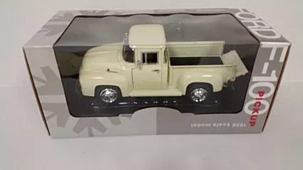 1956 Ford F-100 Pick up (cream), 1/24 Scale, Collection Item