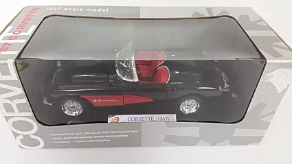 1957 Corvette, 1/24 Scale, Collection Item (Black)