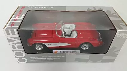 1957 Corvette, 1/24 Scale, Collection Item (Red)