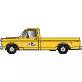 1973 Ford F-100 Pickup Truck - Assembled -- Canadian Pacific (yellow)