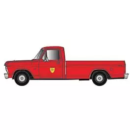 1973 Ford F-100 Pickup Truck - Assembled -- Delaware & Hudson (red)