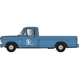 1973 Ford F-100 Pickup Truck - Assembled -- Great Northern (blue)