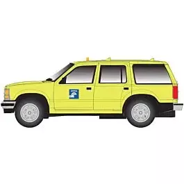 1993 Ford Explorer - Assembled -- Conrail (neon lime, blue)