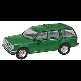 1993 Ford(R) Explorer w/Rotary Beacon (Non-Operating) - Assembled - Master(R) -- Burlington Northern (Cascade Green, No Beacon)