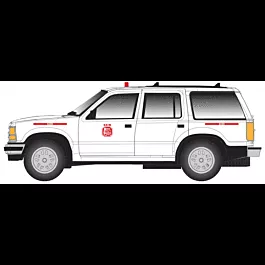 1993 Ford(R) Explorer w/Rotary Beacon (Non-Operating) - Assembled - Master(R) -- Kansas City Southern