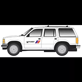 1993 Ford(R) Explorer w/Rotary Beacon (Non-Operating) - Assembled - Master(R) -- New Jersey Transit