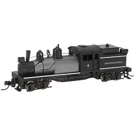 2-Truck Shay - Standard DC - Master(TM) -- Argentine Central #4 (black, graphite)