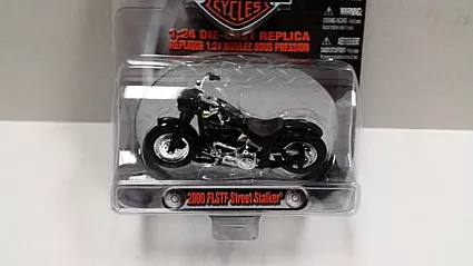 2000 HD, FLSTF Street Stalker, 1/24 Scale, Collection Item