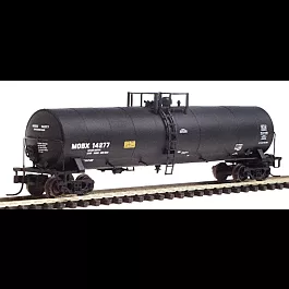 23,500 Gallon Tank Car -- Mobil (MOBX) #14277 (black, white)