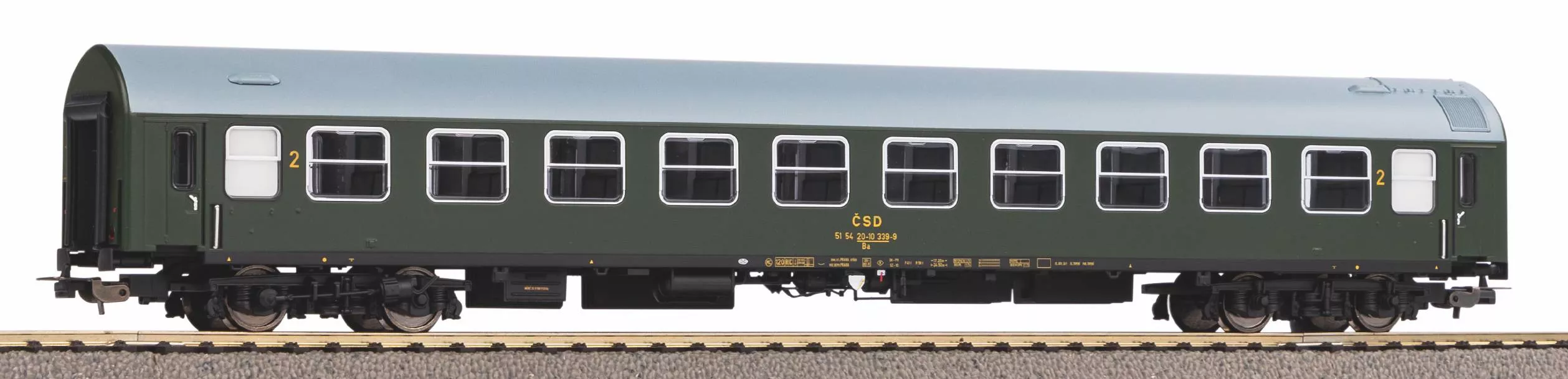 2nd class passenger car Y-car CSD IV (Piko Expert)