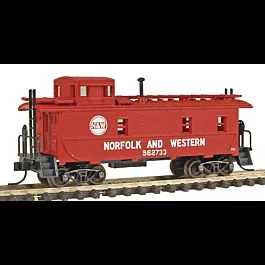 34' Cupola Caboose - Assembled -- Denver & Rio Grande Western