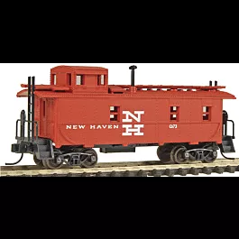 34' Cupola Caboose - Assembled -- New Haven #C-673