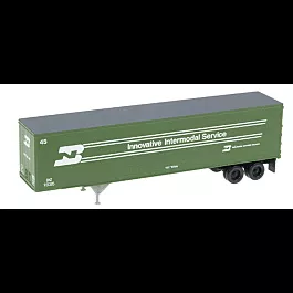 45' Pines Trailer -- Burlington Northern