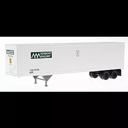 45' Pines Trailer -- Vermont Railway, 1st Road Number