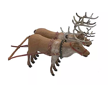 500801 Prehm-Miniaturen..500801 Extension set reindeer