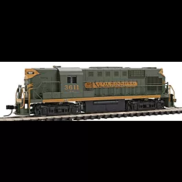 Alco RS11 w/DCC - Master(R) -- Duluth, Winnipeg & Pacific #3611 (green, gold)