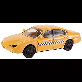 American Autombiles 1996 Ford(R) Taurus 4-Door Sedan -- Taxi (yellow, black, white checkerboard)