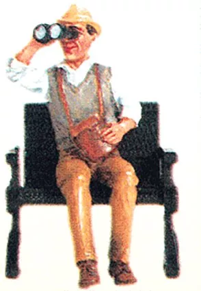 Aristo Craft 60088 Seated Man w/Binoculars (Thomas)