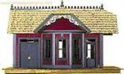 Aristo Craft ART7100 Victorian Station KIT in Christmas Colors
