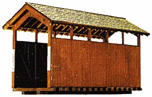 Aristo-Craft Covered Bridge