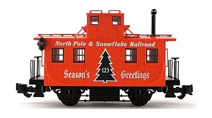 AristoCraft ART42225 Christmas Bobber Caboose