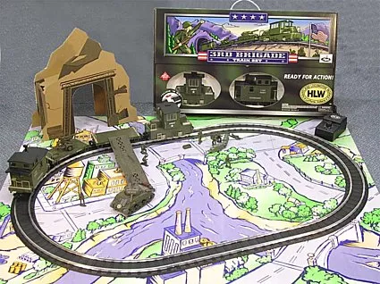 ARMY 3RD BRIGADE PLAYSET by Hartland Trains