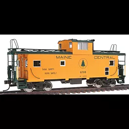 Atlas Master(TM) Standard Cupola Caboose -- Maine Central #658(Harvest Gold, green)
