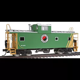 Atlas Master(TM) Standard Cupola Caboose -- Northern Pacific #10135(green, yellow)