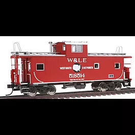 Atlas Master(TM) Standard Cupola Caboose -- Wheeling & Lake Erie #518514 (red, white, black)