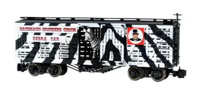 Bachmann 98384 Zebra Stock Car with Zebra