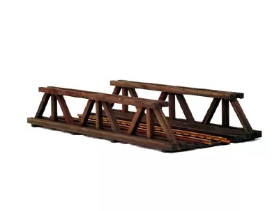Bridge Masters BRDG050 2' Redwood Floor Bridge