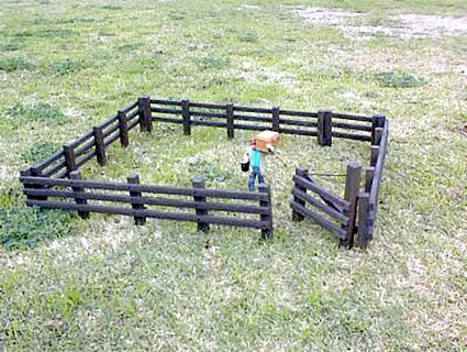 Bridge Masters TSST027 Brown Fence Set