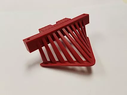 Cow Catcher for LGB "Western Stainz", Red