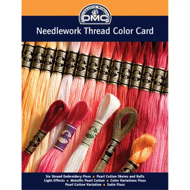 DMC - Needlework Threads Printed Color Card - (Colorcrd)