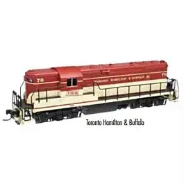 EMD GP7 No Dynamic Brakes w/Sound & DCC - Master Gold -- Toronto, Hamilton & Buffalo #71 (maroon, cream)