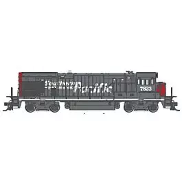 GE B30-7 Phase 1 Low-Nose w/Light, No Anticlimber w/Sound & DCC - Master Gol -- Southern Pacific #7850 (gray, red, Speed Lettering)