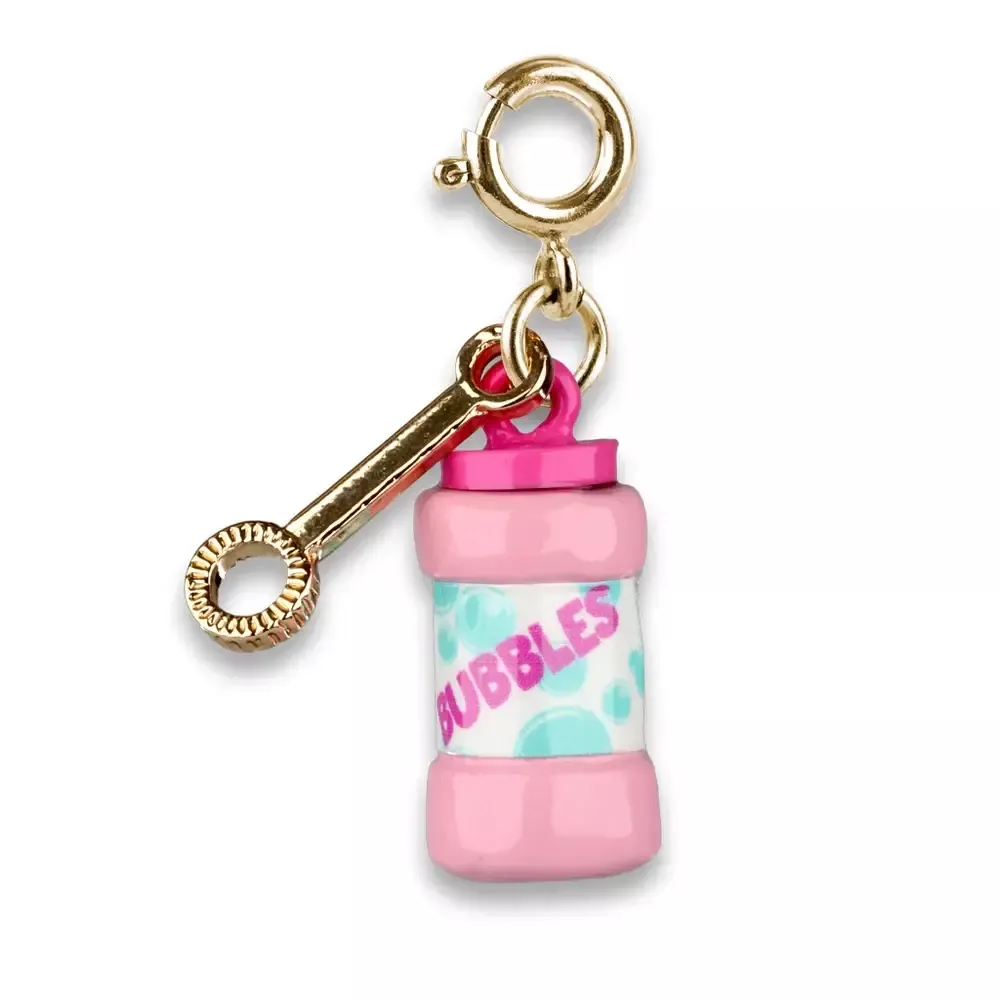 Gold Bubbles Charm