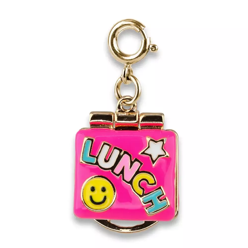 Gold Lunchbox Charm