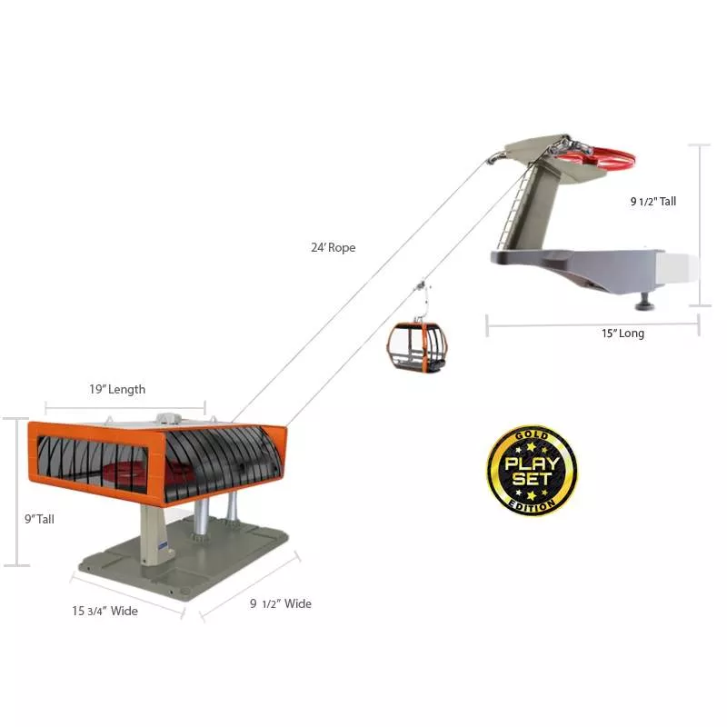 JC-84380 D-Line Ski Lift
